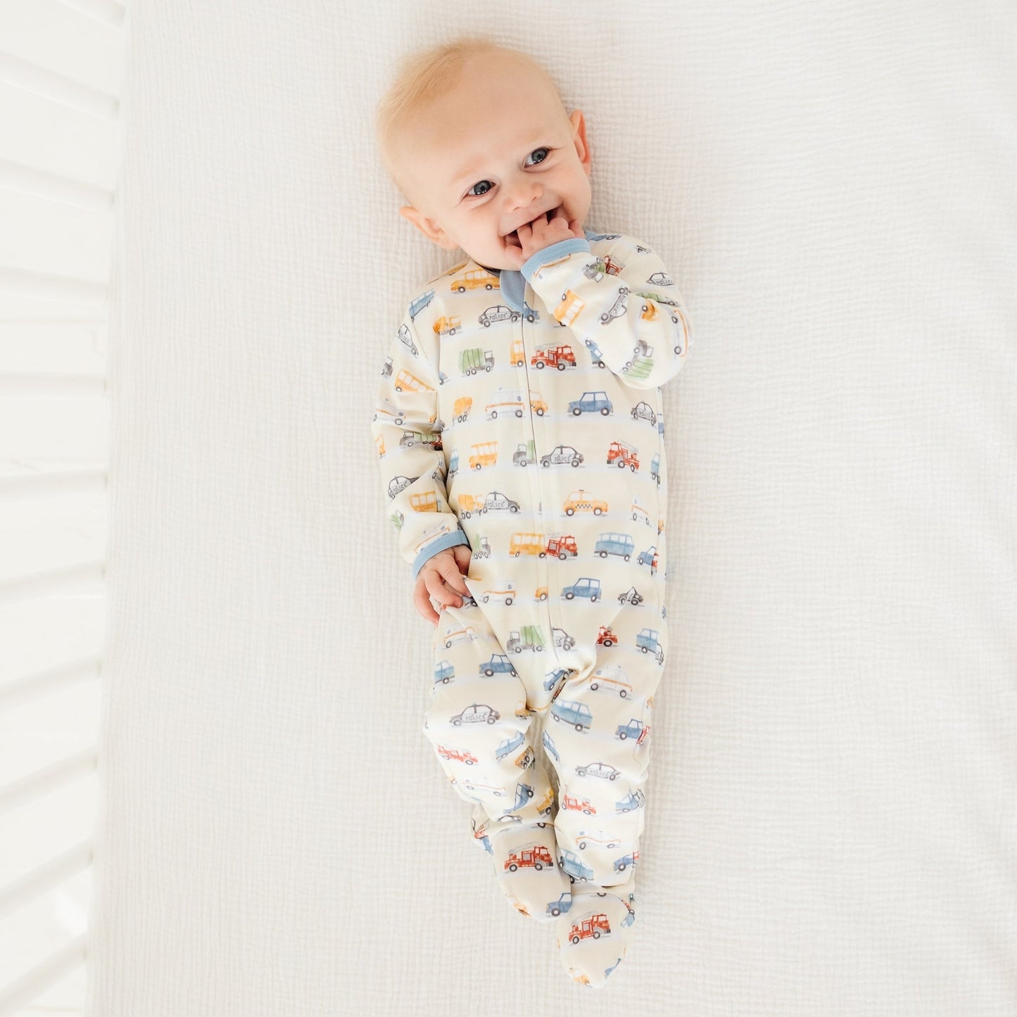 On the Go! Zip Footie - Magnolia BabyFootie