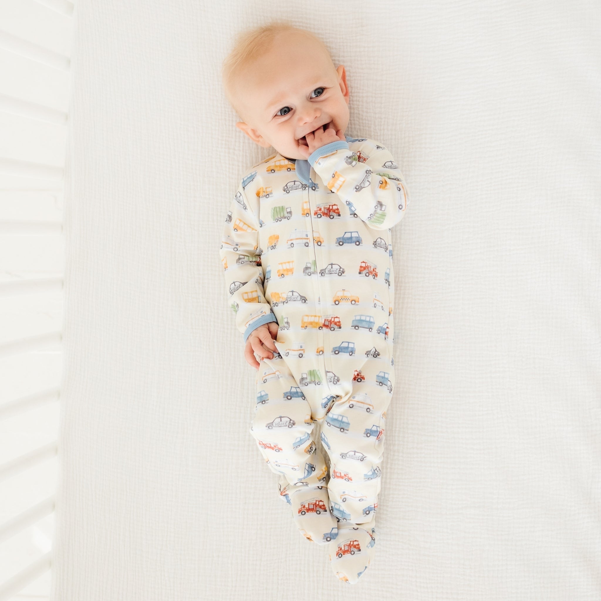 On the Go! Zip Footie - Magnolia BabyFootie