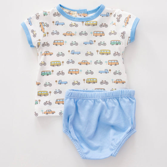 On the Move Diaper Cover Set - Magnolia BabyDiaper Cover