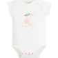 Onesie/Bodysuit - Flutter Sleeves - Cherry Picking - Magnolia BabyBodysuit