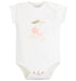 Onesie/Bodysuit - Flutter Sleeves - Cherry Picking - Magnolia BabyBodysuit