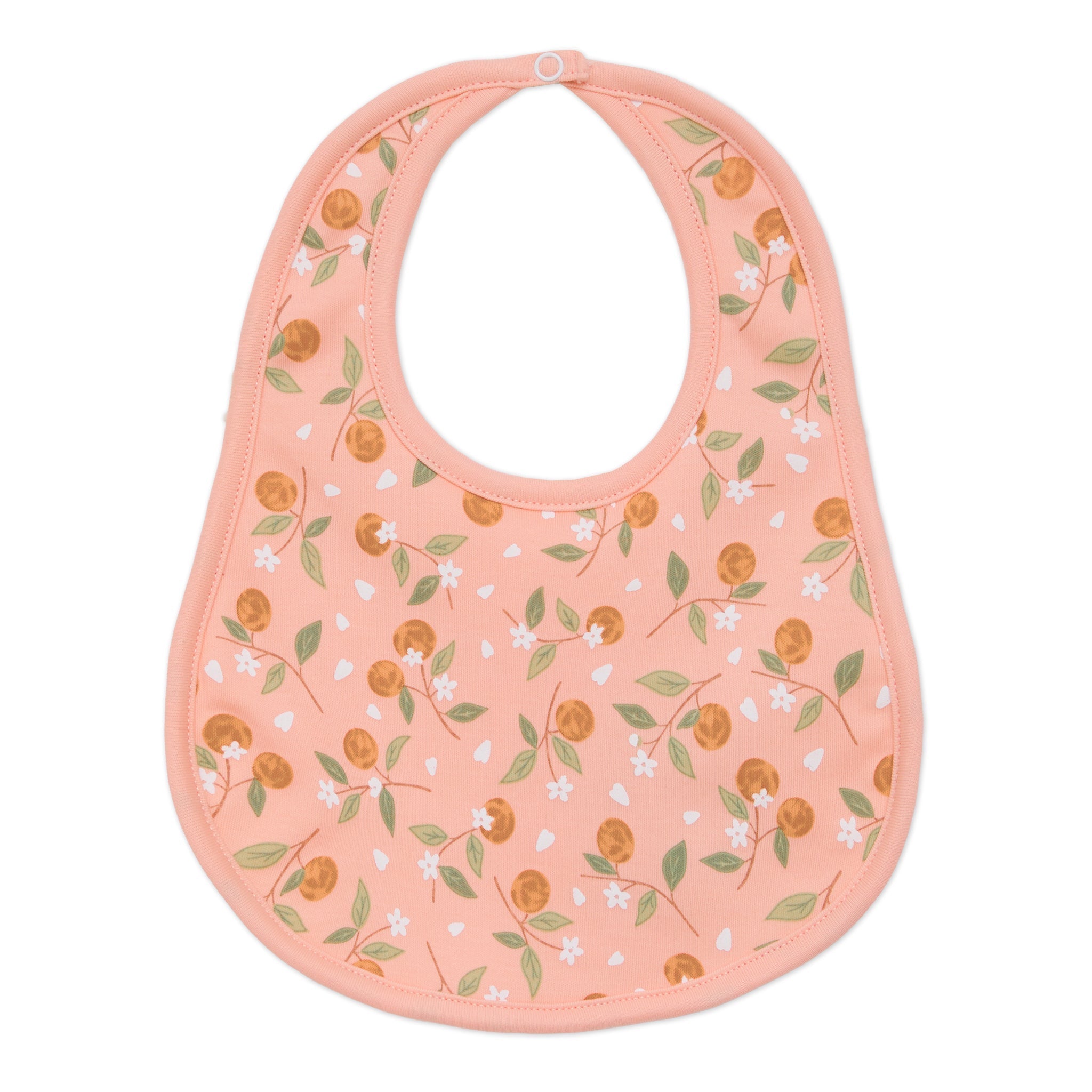 Orange Blossoms Bib - Luna and ArloBib