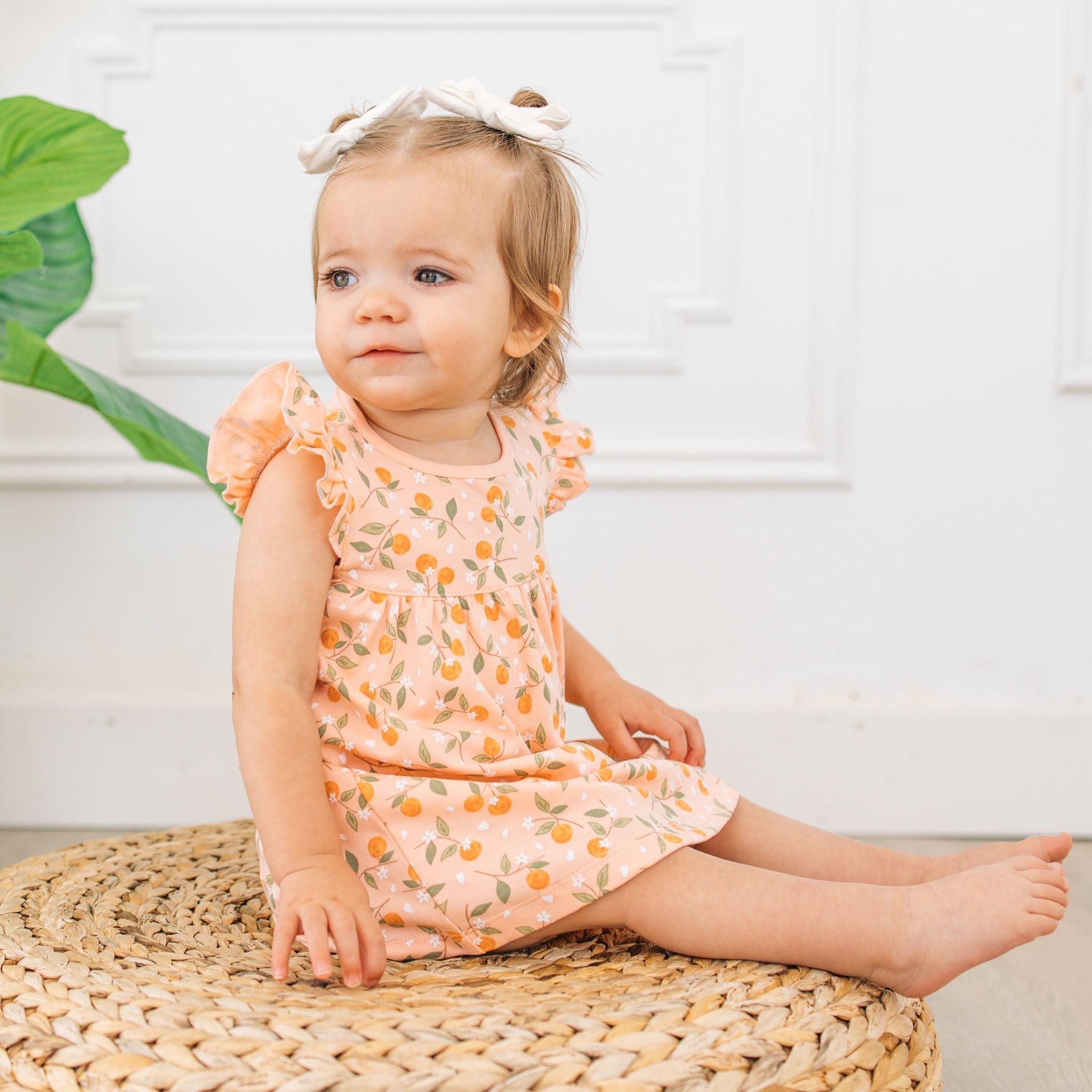 Orange Blossoms Dress - Luna and ArloDress