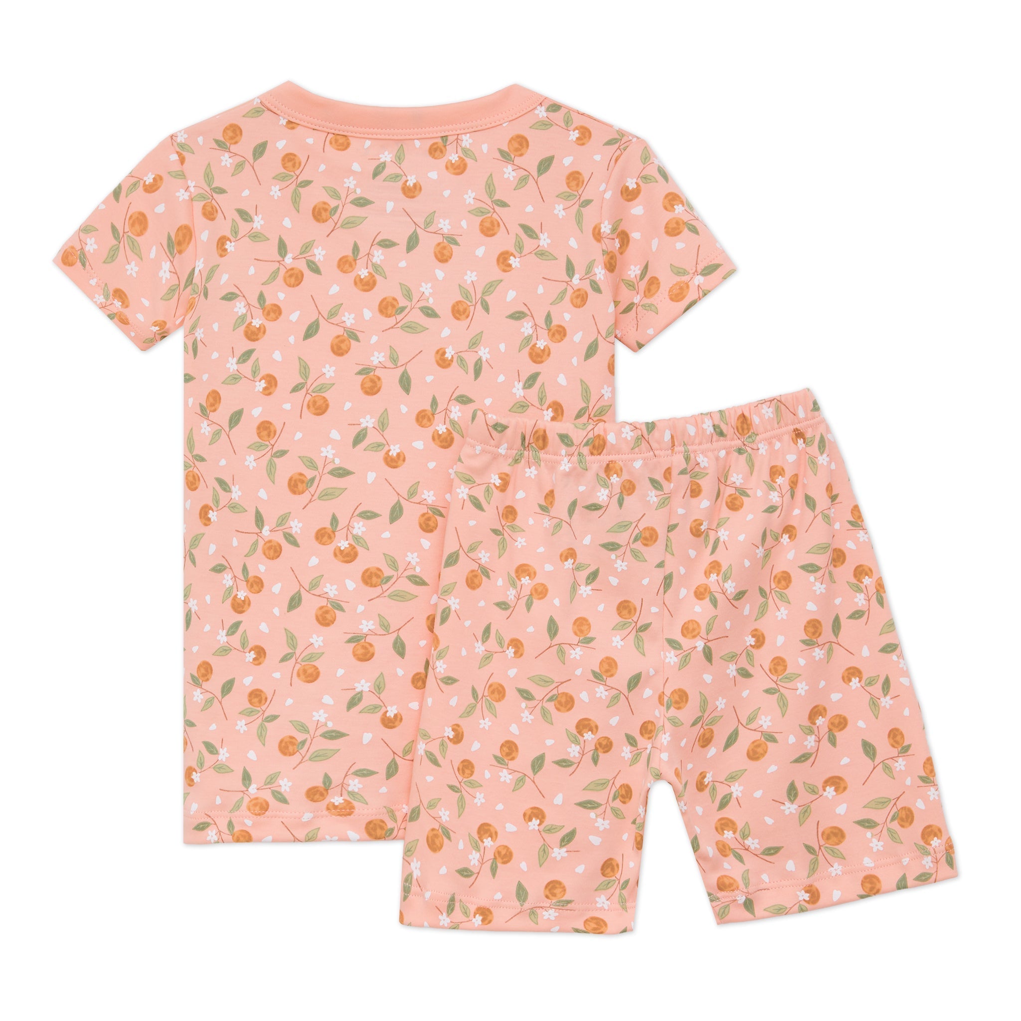 Orange Blossoms Short Pajamas - Luna and ArloShort Pajamas