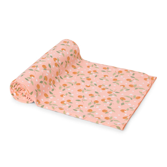 Orange Blossoms Swaddle Blanket - Luna and ArloSwaddle Blanket