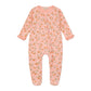 Orange Blossoms Zip Footie - Luna and ArloFootie
