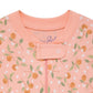 Orange Blossoms Zip Pajamas - Magnolia BabyZipper Pajamas