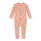 Orange Blossoms Zip Pajamas - Magnolia BabyZipper Pajamas