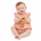 Orange Teething Rattle - Magnolia BabyTeether