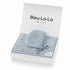 Bleu La La_Organic Cotton Blanket + Hat Gift Set - Powder Blue_1