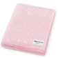 Bleu La La_Organic Cotton Ribbed Baby Blanket - Blush Pink_1