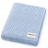 Bleu La La_Organic Cotton Ribbed Baby Blanket - Sky Blue_1