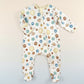 Out of this World Zip Footie - Magnolia BabyFootie