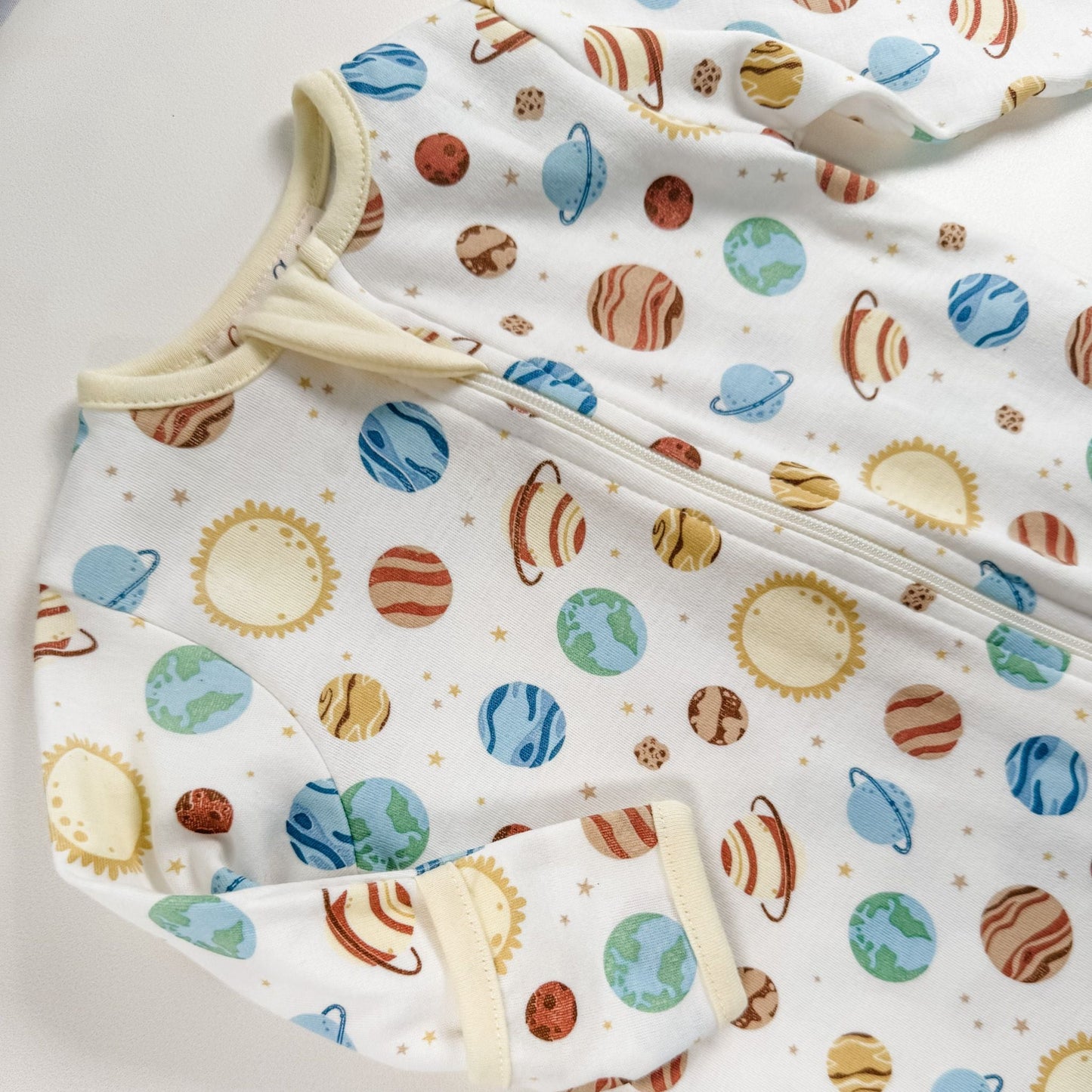 Out of this World Zip Footie - Magnolia BabyFootie