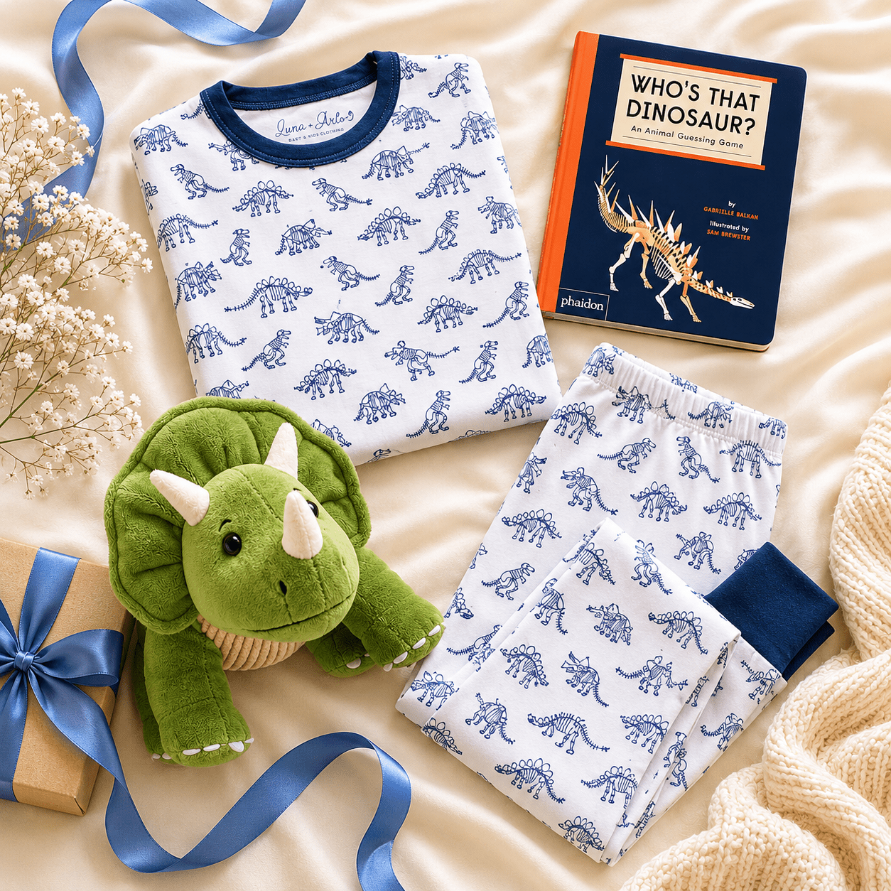 Pajamas Gift Set - Dino Digs - Magnolia BabyPajamas Gift Set