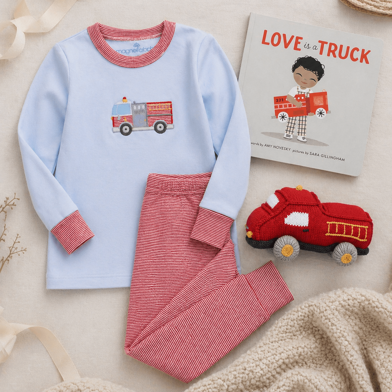 Pajamas Gift Set - Hero Brigade - Magnolia BabyGift Set