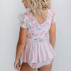 Pale Pink Rose Skirted Leotard - Magnolia BabyLeotard