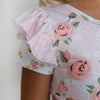 Pale Pink Rose Skirted Leotard - Magnolia BabyLeotard