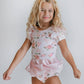 Pale Pink Rose Skirted Leotard - Magnolia BabyLeotard