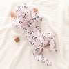 Panda Love Footie - Pink - Magnolia BabyFootie