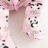 Panda Love Footie - Pink - Magnolia BabyFootie