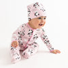 Panda Love Footie - Pink - Magnolia BabyFootie