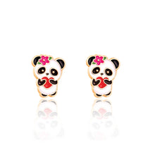  Panda Love Pierced Earrings - Magnolia BabyEarrings