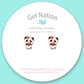 Panda Love Pierced Earrings - Magnolia BabyEarrings