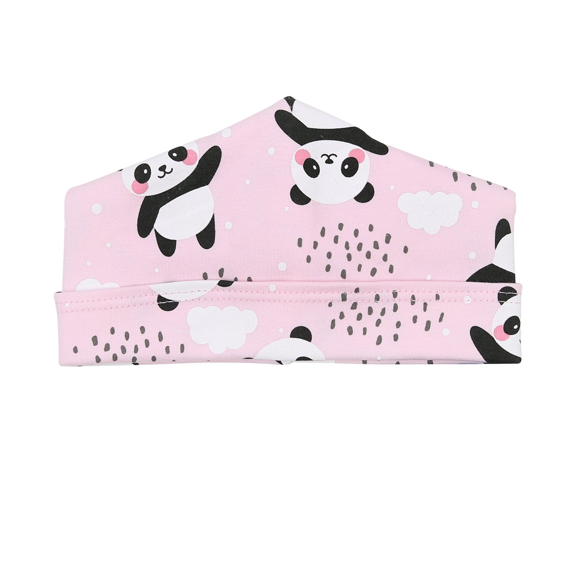 Panda Love Pink Print Hat - Magnolia BabyHat