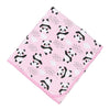 Panda Love Pink Print Receiving Blanket - Magnolia BabyReceiving Blanket