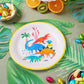 Party Dinosaur Plates - 8 Pack - Magnolia Baby