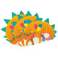 Party Dinosaur Shaped Napkins - 16 Pack - Magnolia BabyParty Supplies