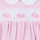Pastel Bunny Classics Long Pajama - Pink - Magnolia BabyLong Pajamas