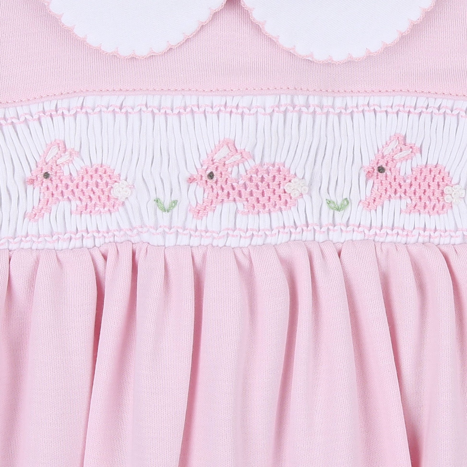 Pastel Bunny Classics Short Set - Pink - Magnolia BabyShort Set