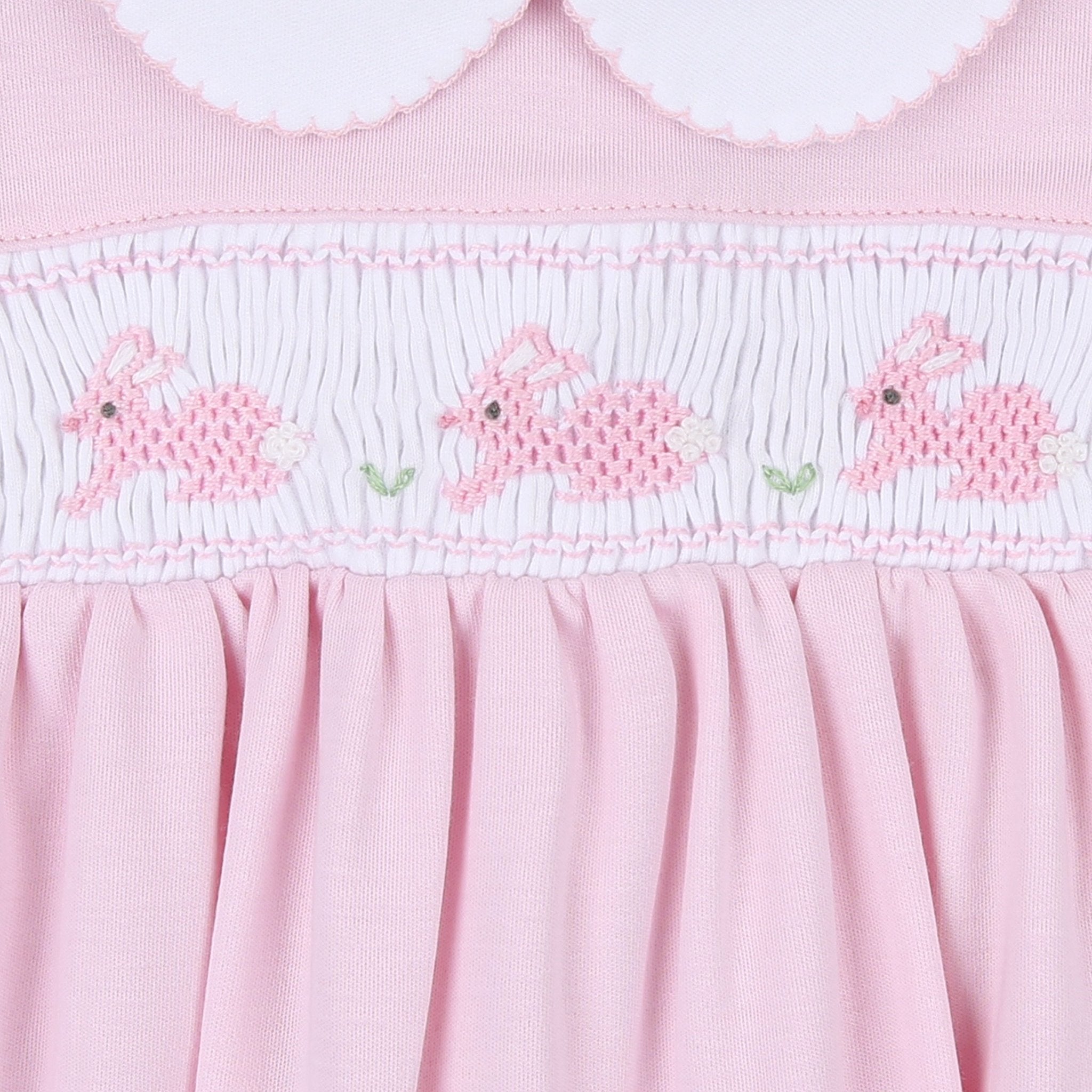 Pastel Bunny Classics Short Set - Pink - Magnolia BabyShort Set