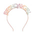 Pastel Rainbow Birthday Girl Headband - Magnolia BabyHeadband