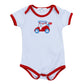 Patriotic Putts Bodysuit - Magnolia BabyBodysuit