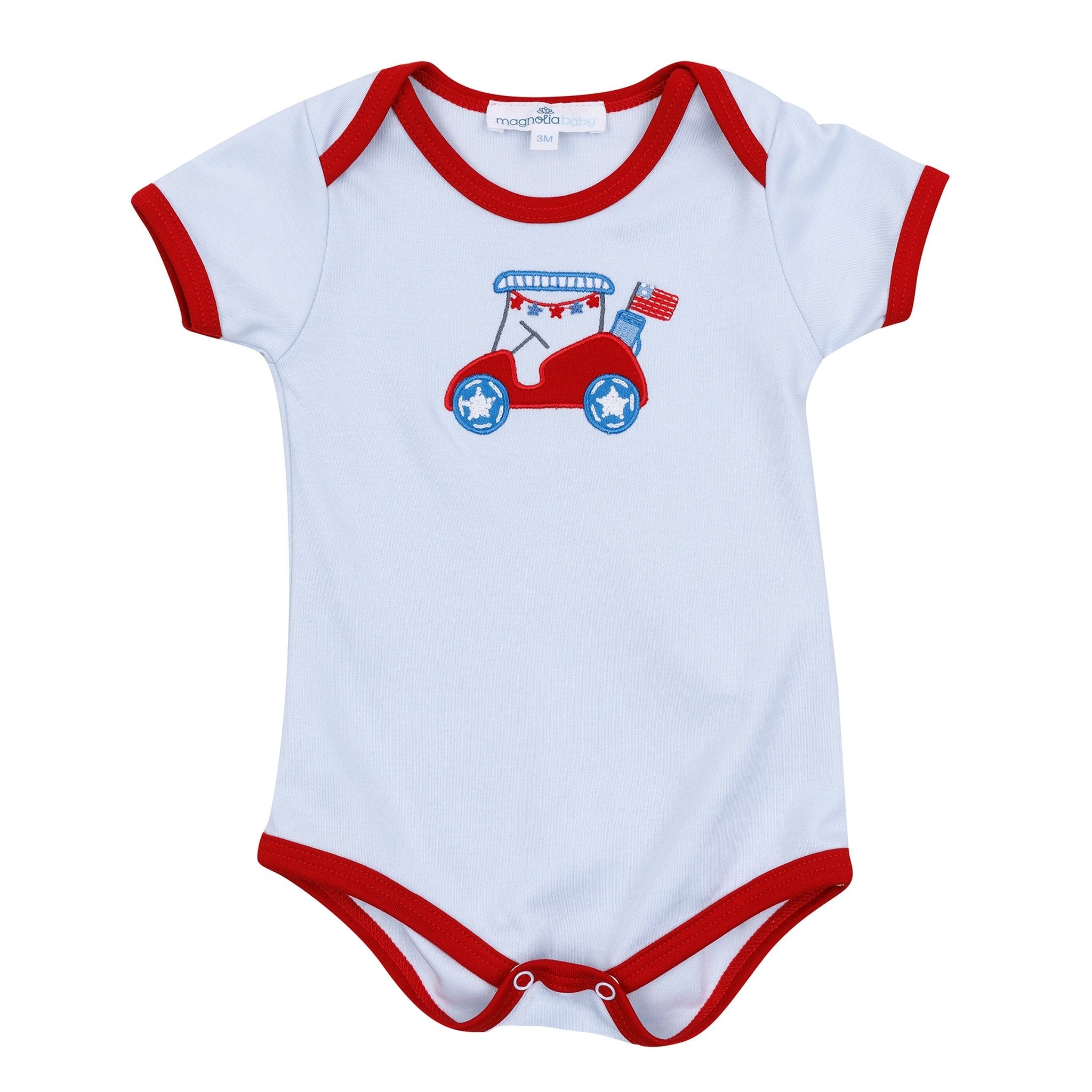 Patriotic Putts Bodysuit - Magnolia BabyBodysuit