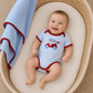 Patriotic Putts Bodysuit - Magnolia BabyBodysuit