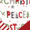Peace, Love, Joy First Christmas Henley Romper - Magnolia BabyPlaysuit