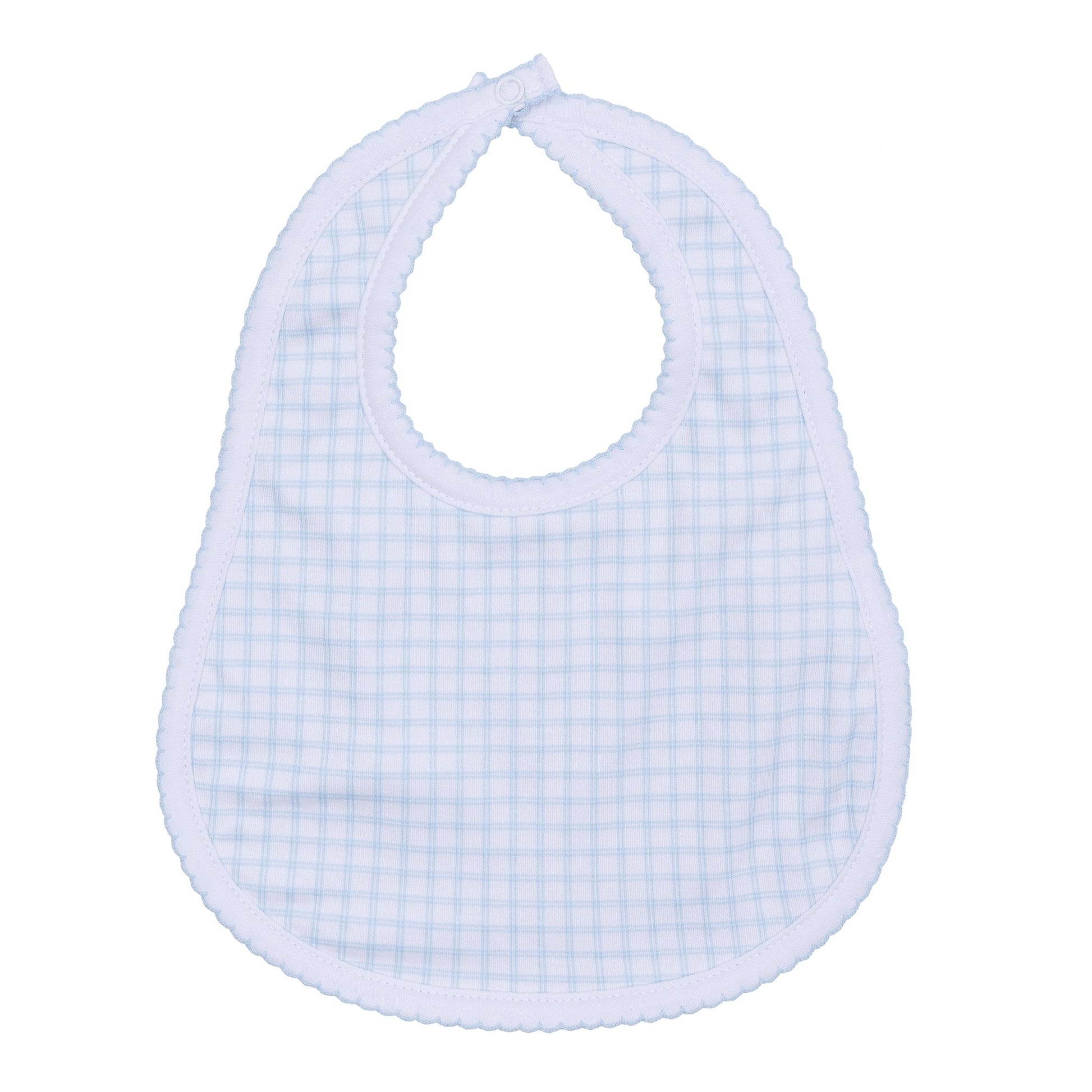 Peek-A-Boo Wishes Bib - Light Blue - Magnolia Baby Boy