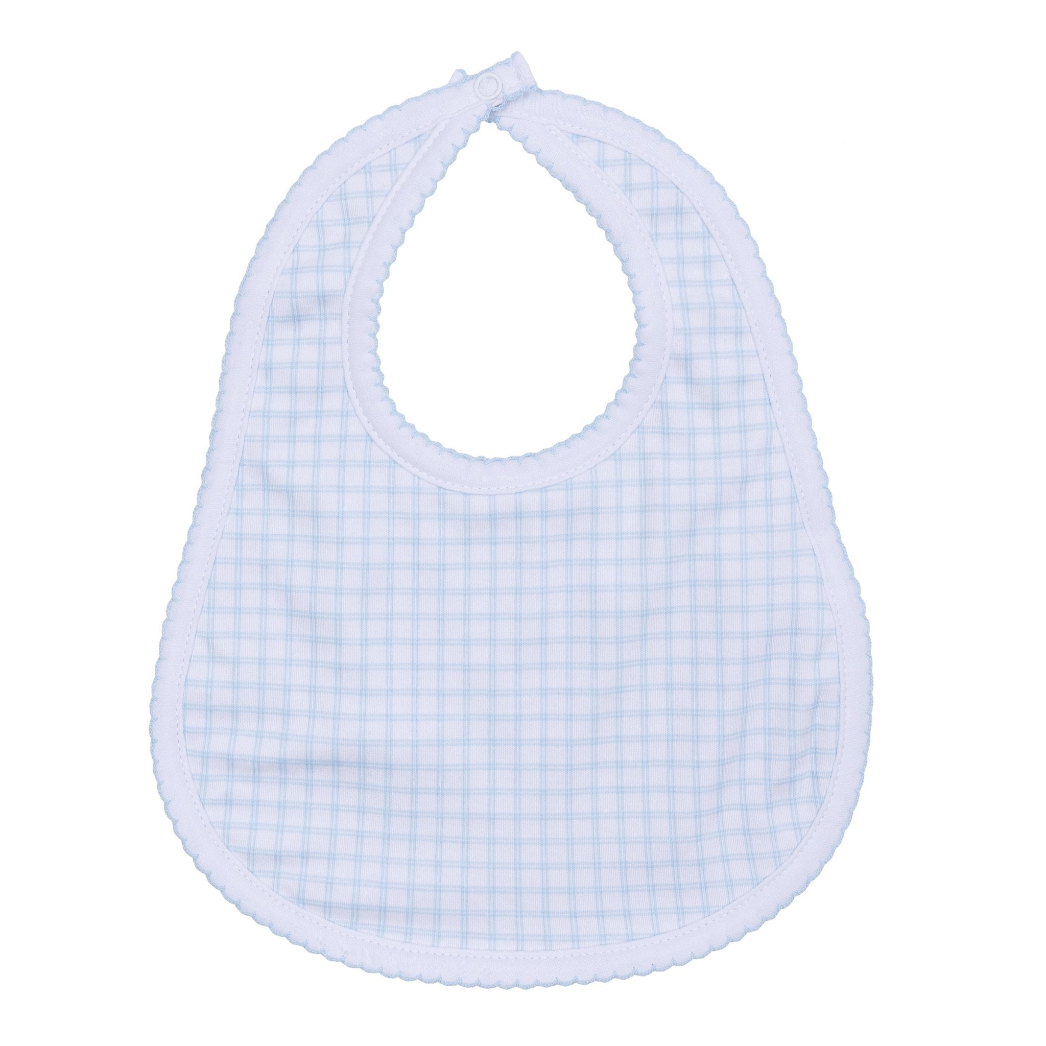 Peek-A-Boo Wishes Bib - Light Blue - Magnolia Baby Boy