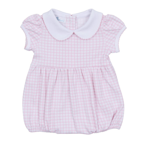 Peek - A - Boo Wishes Collared Bubble - Pink - Magnolia BabyBubble