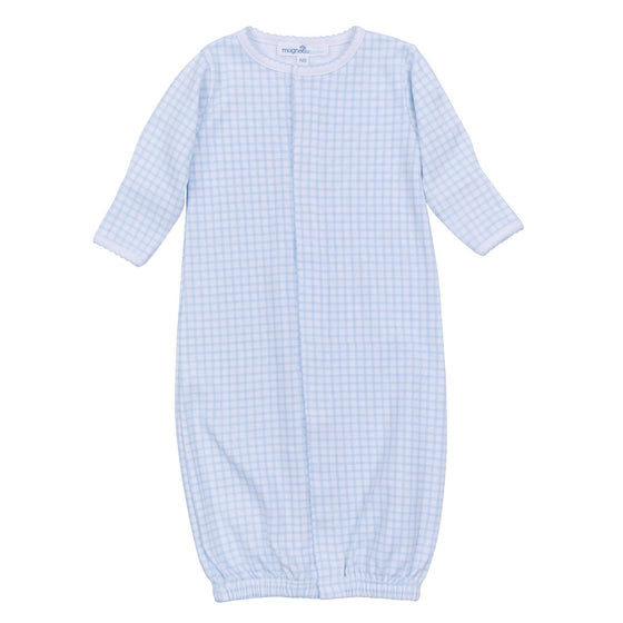 Peek - A - Boo Wishes Converter - Light Blue - Magnolia BabyConverter Gown