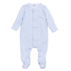 Peek - A - Boo Wishes Footie - Light Blue - Magnolia BabyFootie