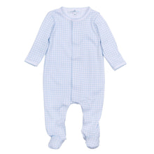  Peek - A - Boo Wishes Footie - Light Blue - Magnolia BabyFootie