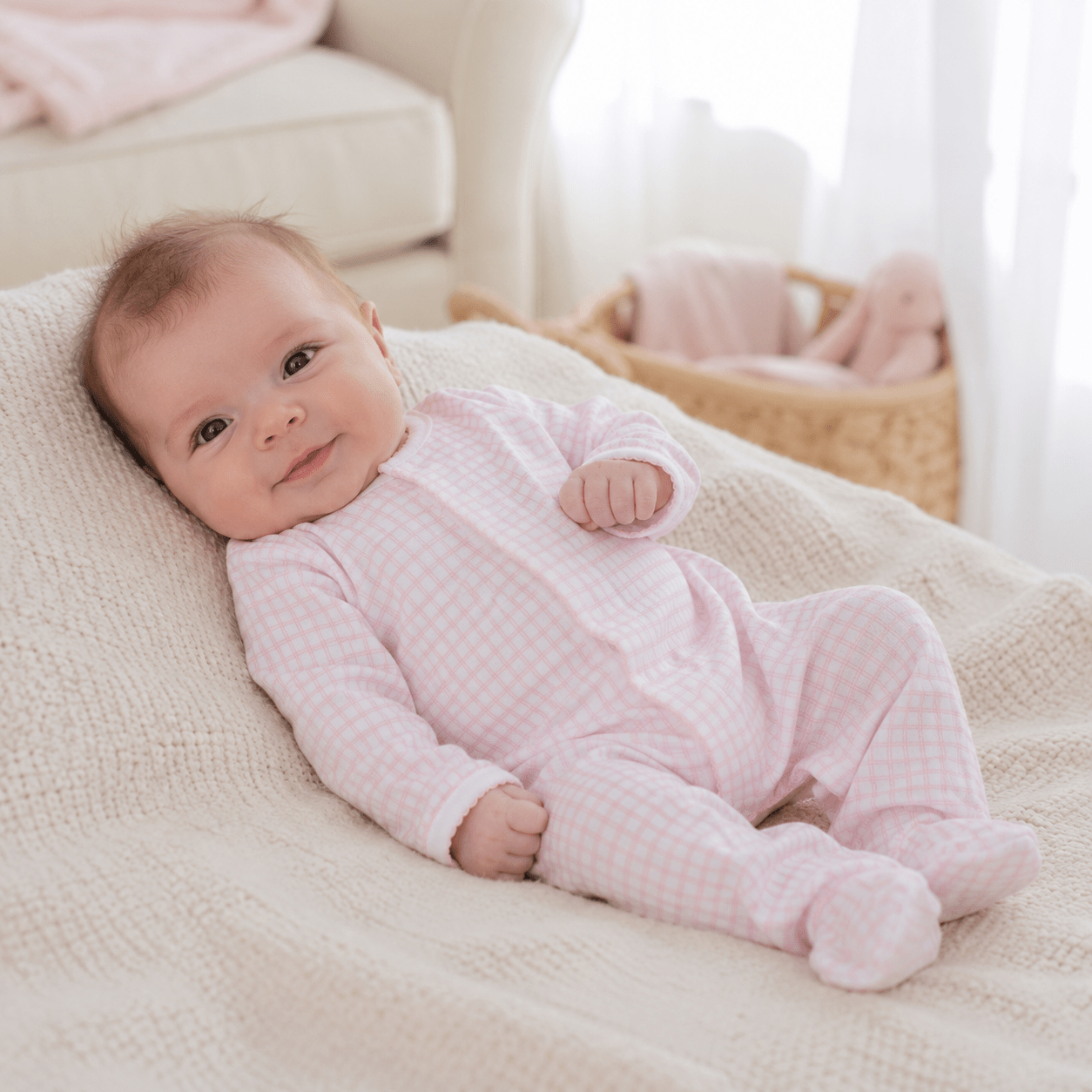 Magnolia Baby_Peek-A-Boo Wishes Footie - Pink_1