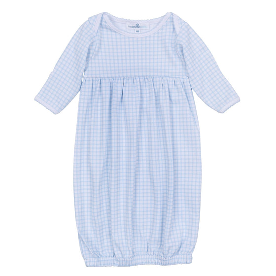 Peek - A - Boo Wishes Gown - Light Blue - Magnolia BabyGown