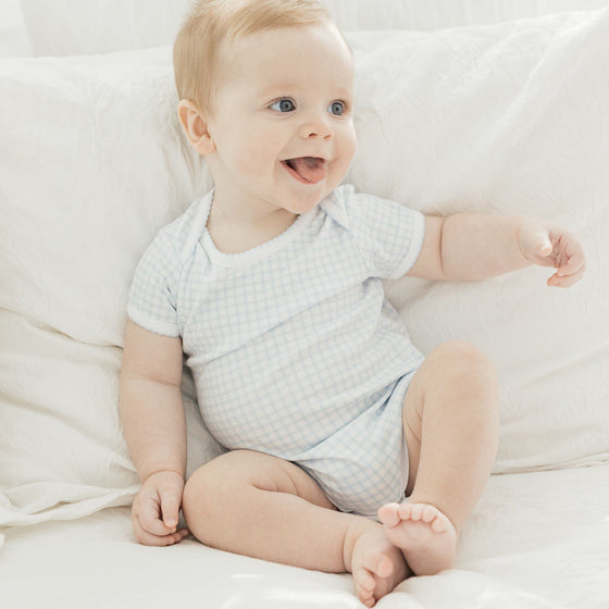 Peek - A - Boo Wishes Lap Bodysuit - Light Blue - Magnolia BabyBodysuit