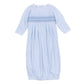 Peek-A-Boo Wishes Smocked Gown - Light Blue - Magnolia Baby Boy
